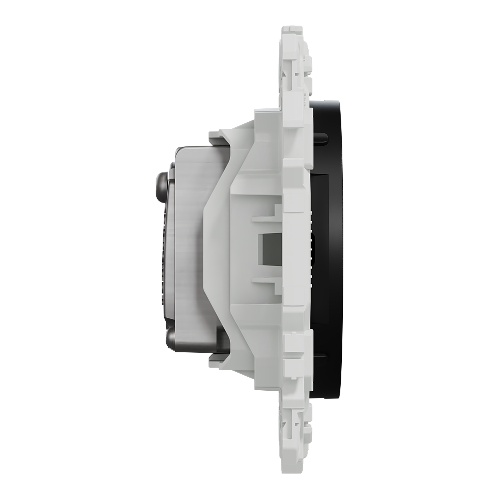 Odace prise TV simple noir